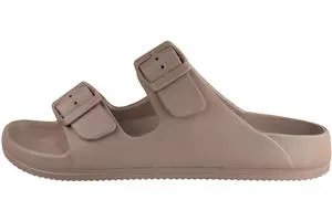 Ladies Double Strap Injected EVA Sandal with Buckles