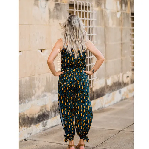 Leopard Print Jumpsuit