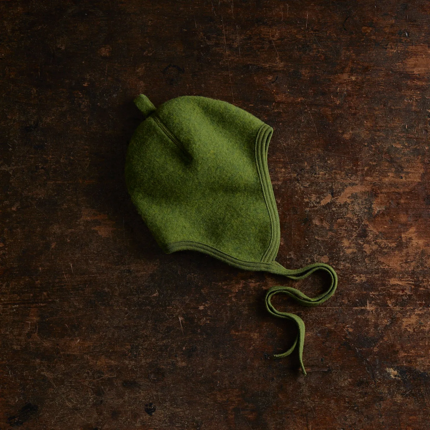Linnet Baby & Kids Hat - Merino Wool Fleece - Forest