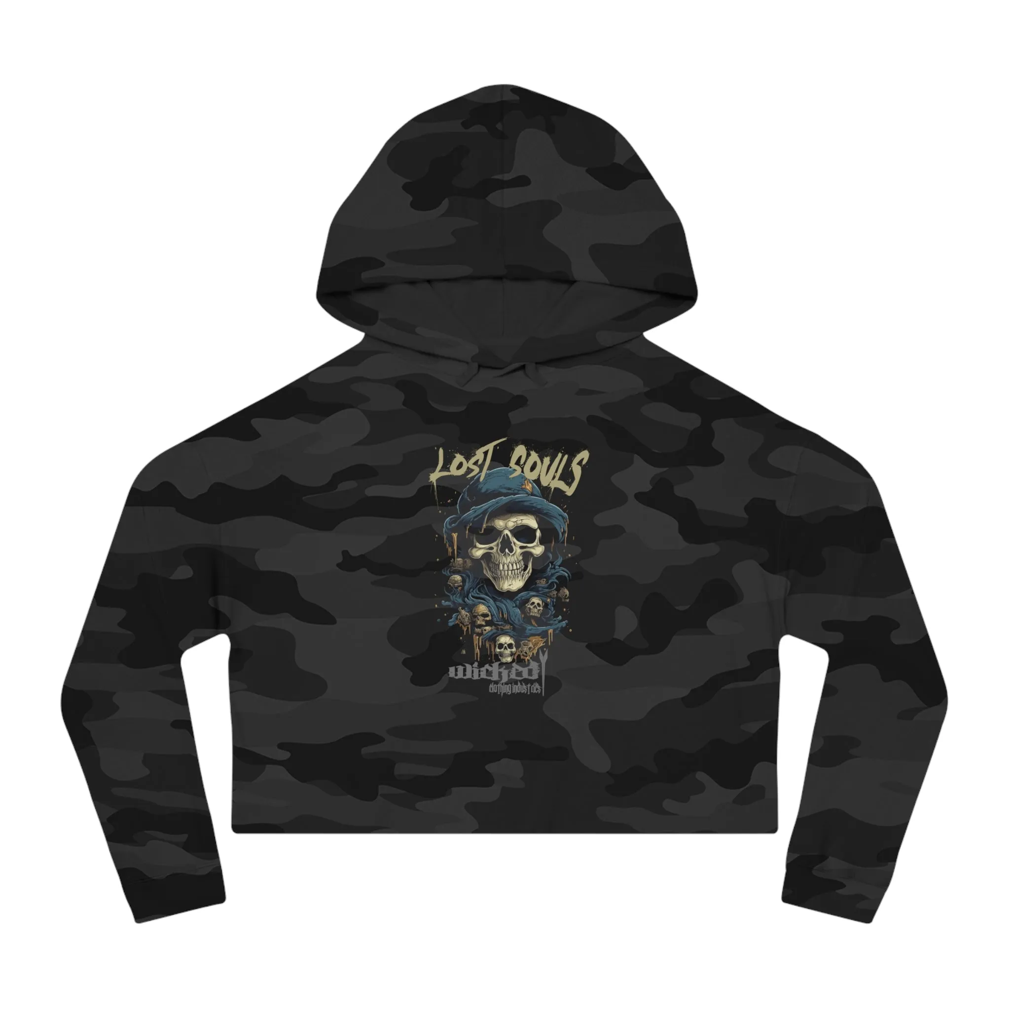 Lost Souls 1/ Cropped Hoodie