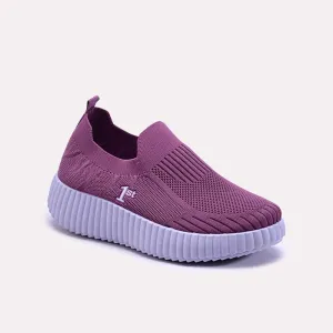 Maelis Purple Slip On Sneakers 0440752