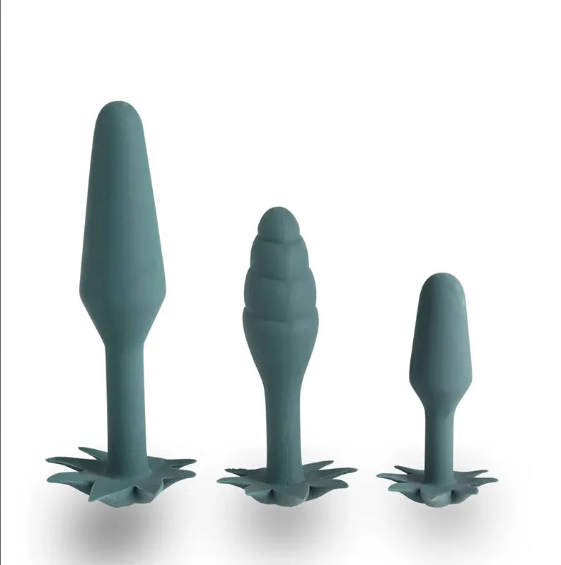 Maia Doobies - Hemp Green Butt Plugs - 3 Sizes