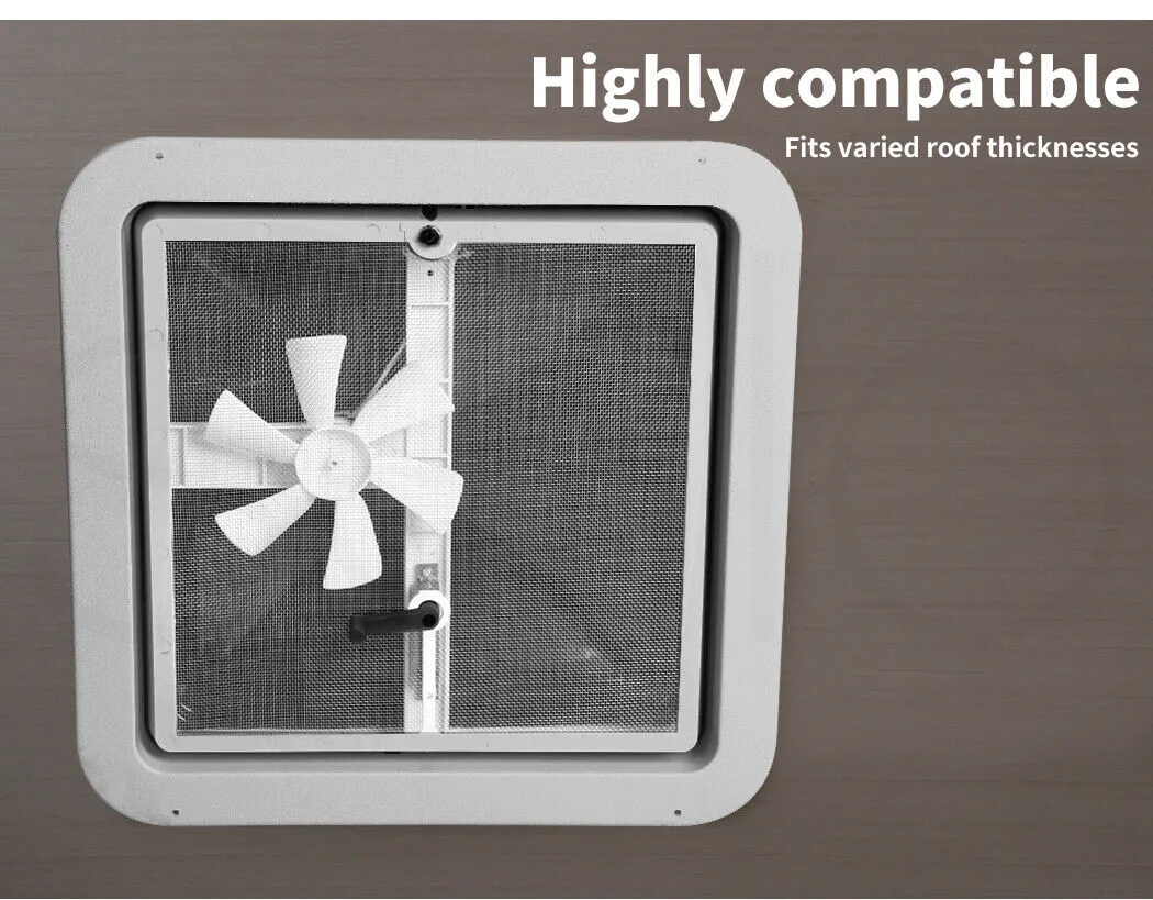 Manan Caravan RV Roof Vent Hatch 355x355mm