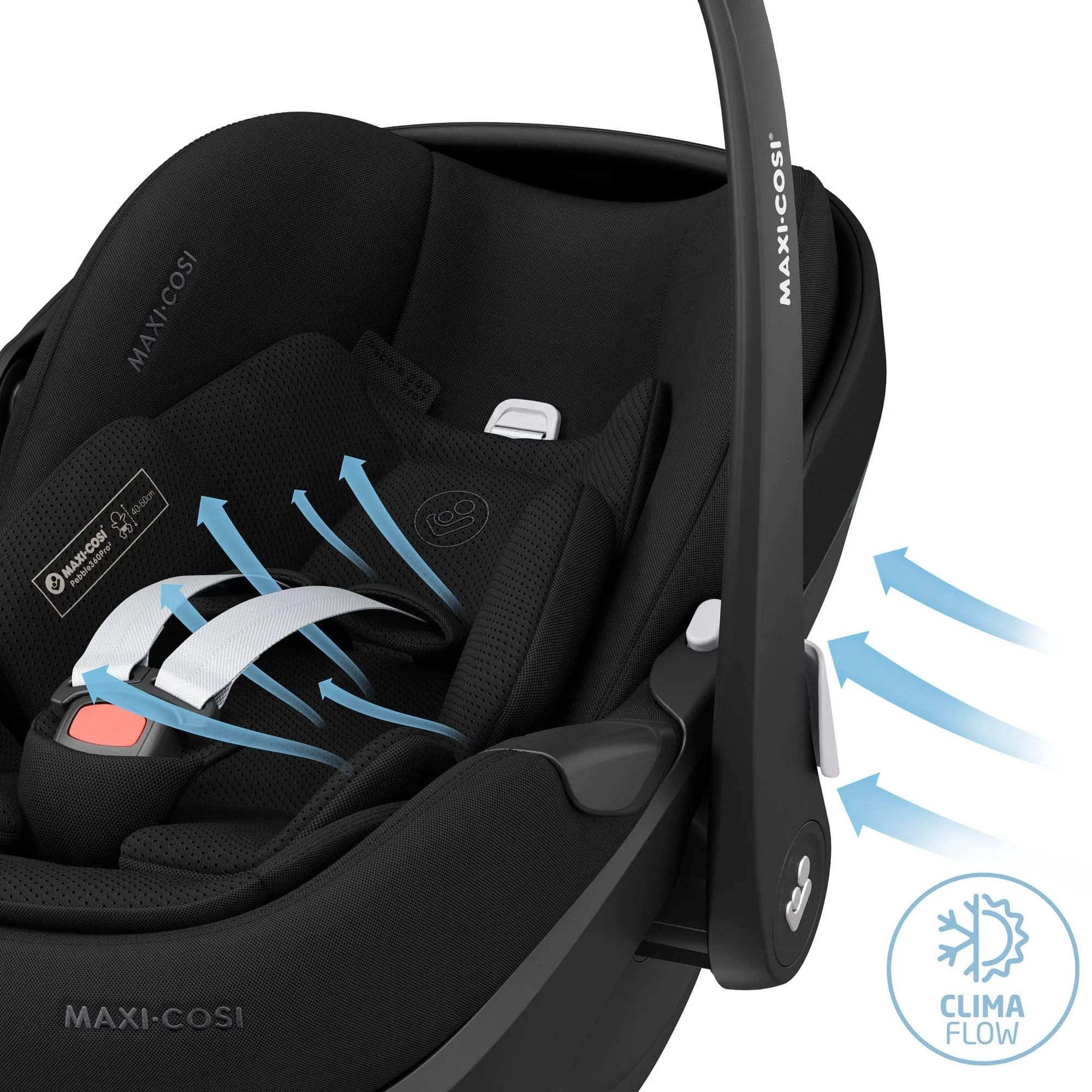 Maxi-Cosi Pebble 360 Pro V2 in Twillic Black