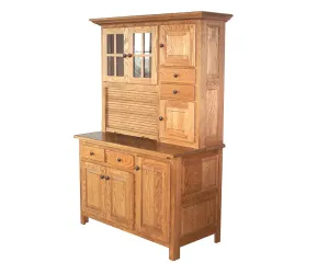 Meredith's- Amish Handcrafted Dining Hoosier Hutch