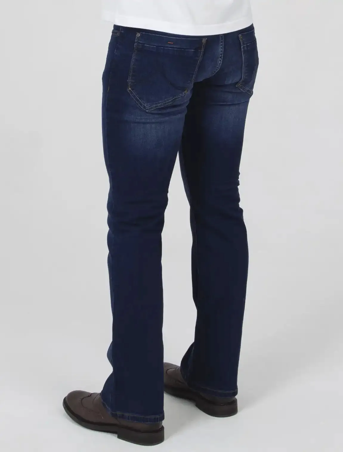 Mish Mash Men's Jeans Bootcut 1941 Reece Mid Wash Blue