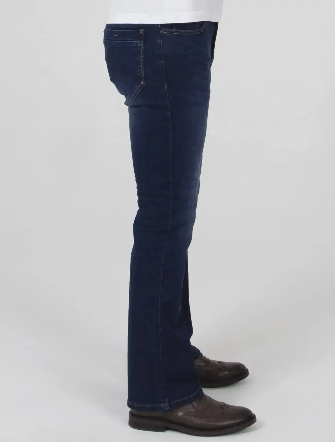 Mish Mash Men's Jeans Bootcut 1941 Reece Mid Wash Blue