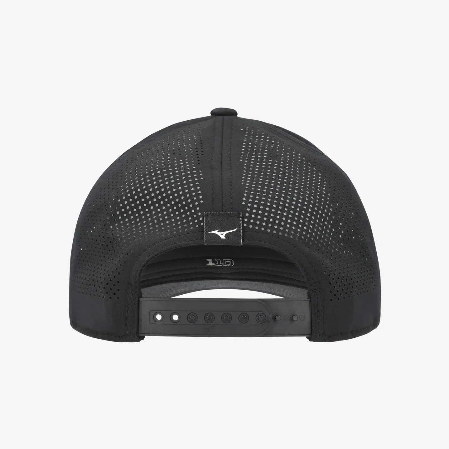 Mizuno Tour Vent  Snapback Cap - Black / White