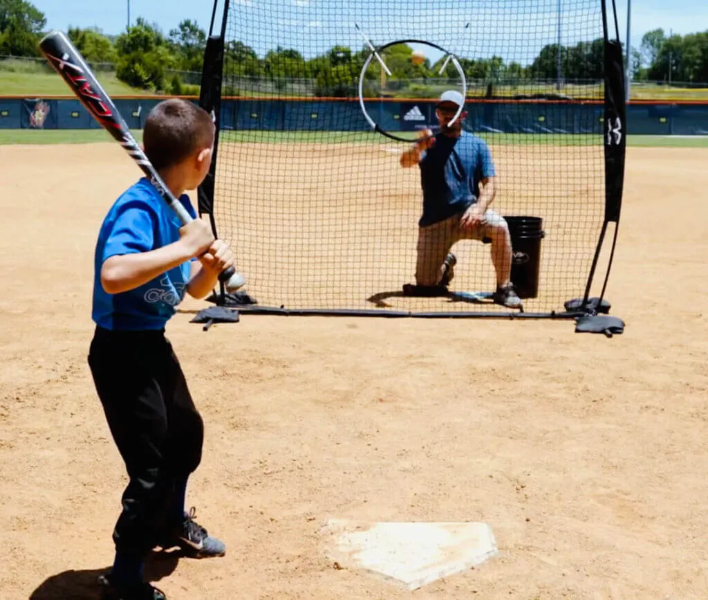 MLB’s Secret to Smart Hitting: The #1 7x7 Baseball Hitting Net for Strike Zone Precision – Master Your Swing & Crush More Pitches Today!