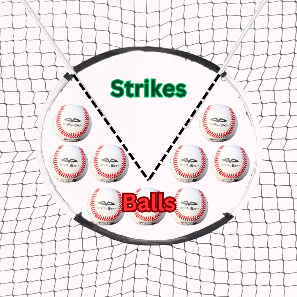 MLB’s Secret to Smart Hitting: The #1 7x7 Baseball Hitting Net for Strike Zone Precision – Master Your Swing & Crush More Pitches Today!