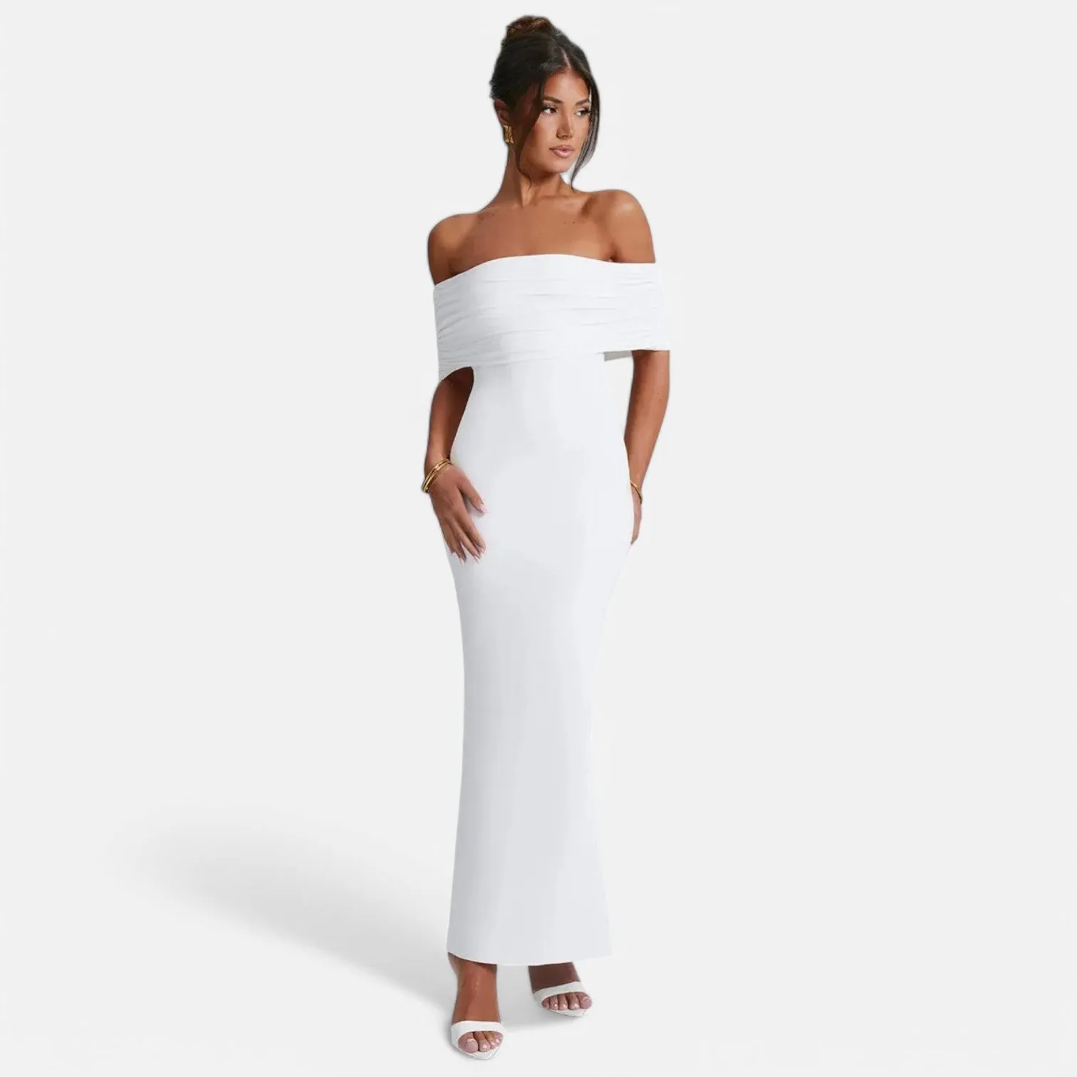 Monacogents | Women's Strapless Backless Maxi Dress