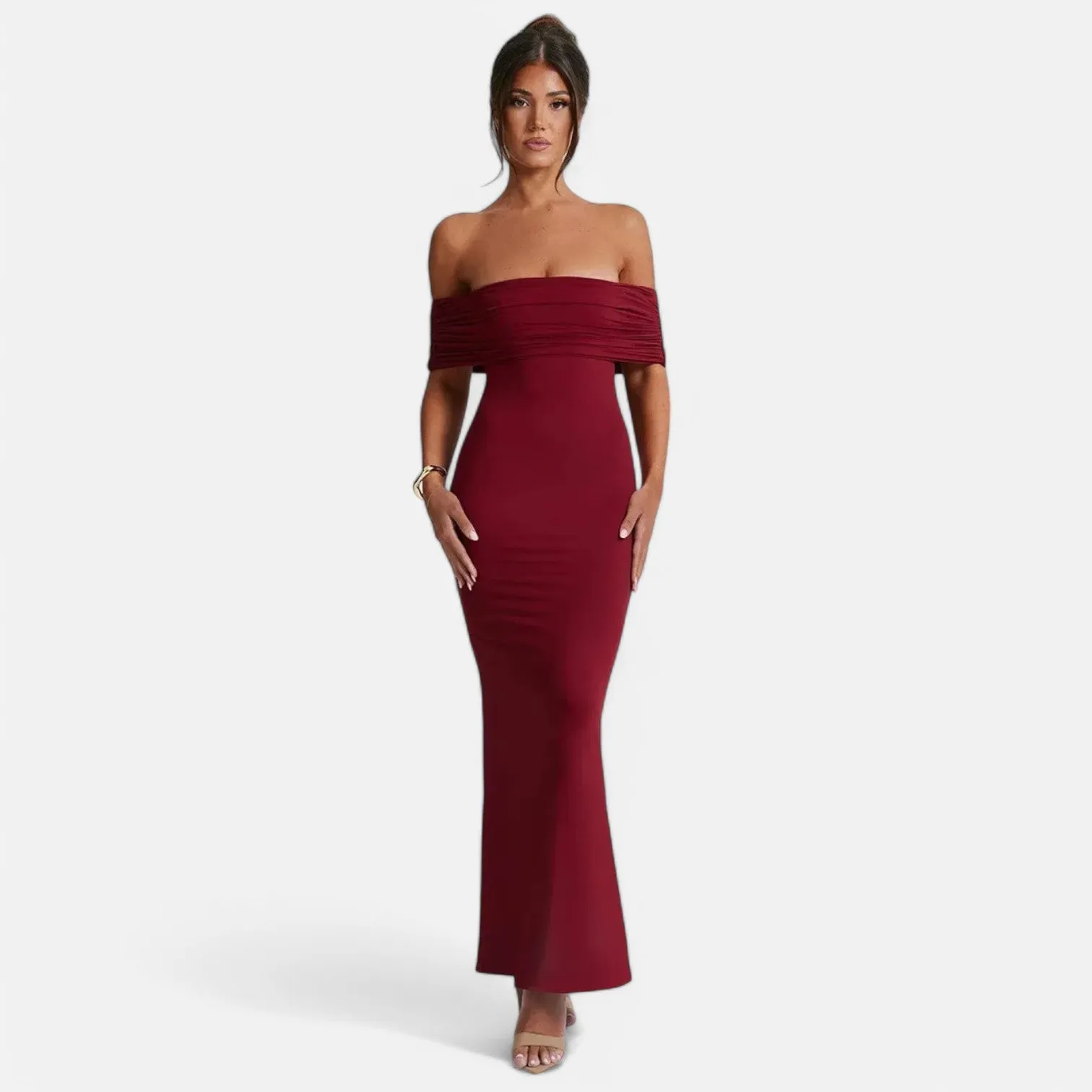 Monacogents | Women's Strapless Backless Maxi Dress