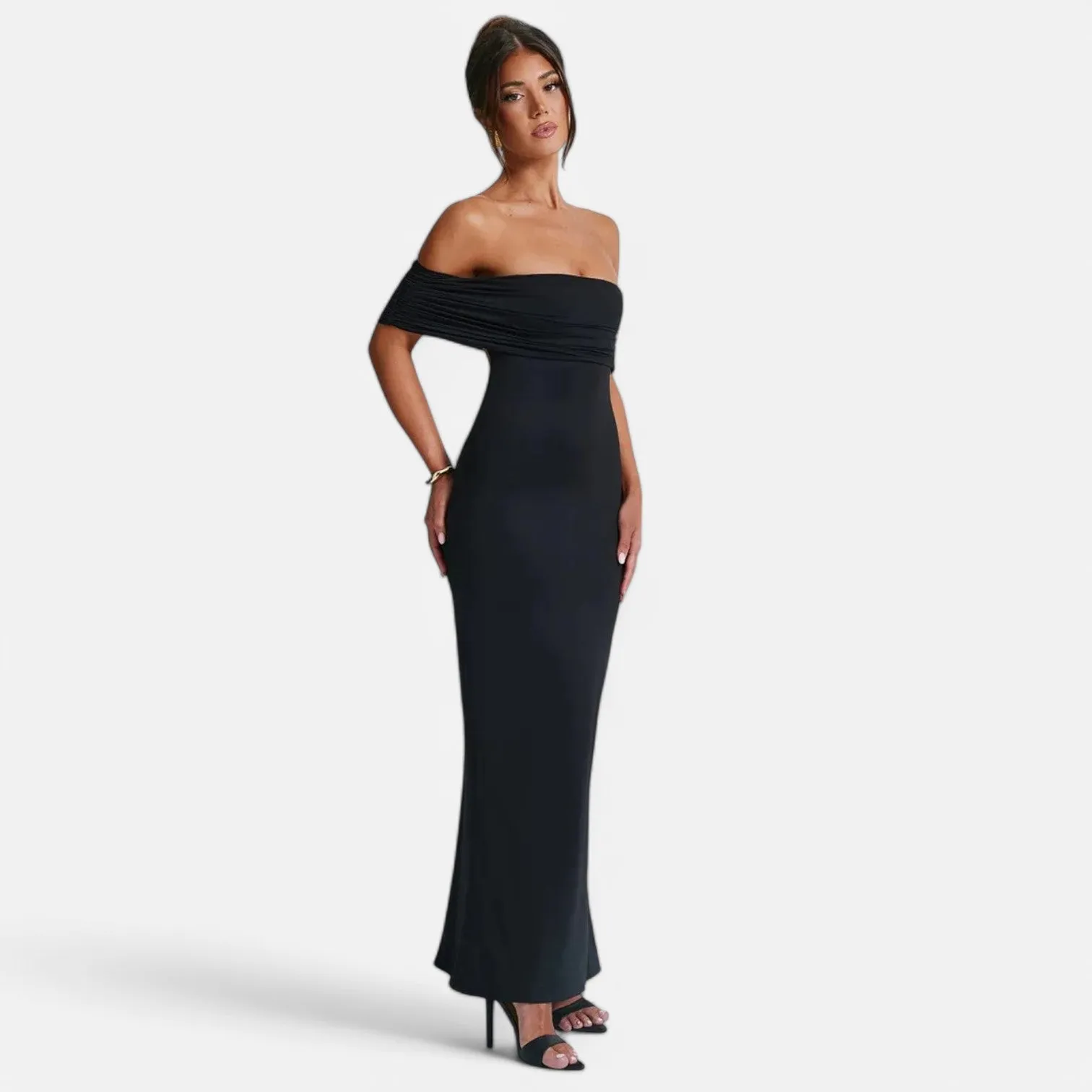 Monacogents | Women's Strapless Backless Maxi Dress