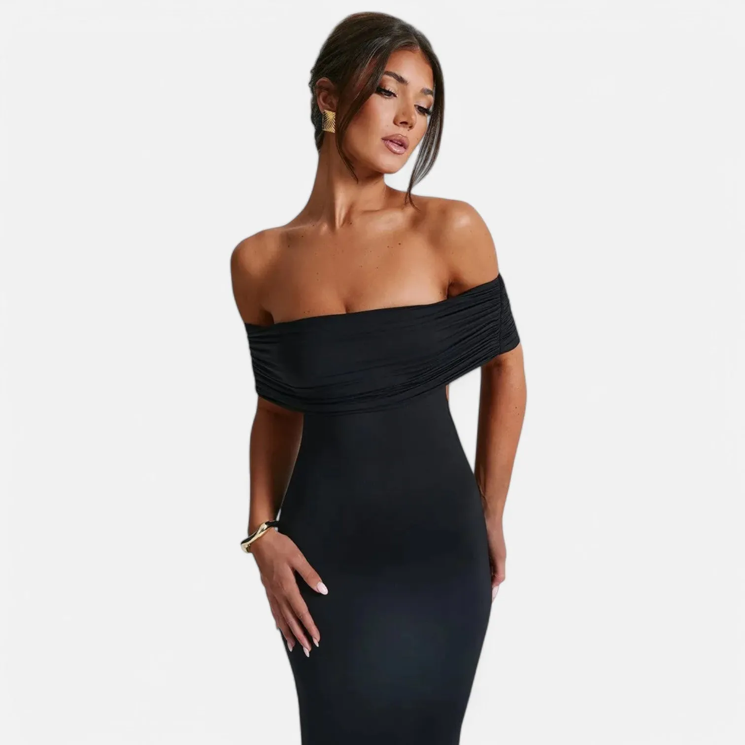 Monacogents | Women's Strapless Backless Maxi Dress
