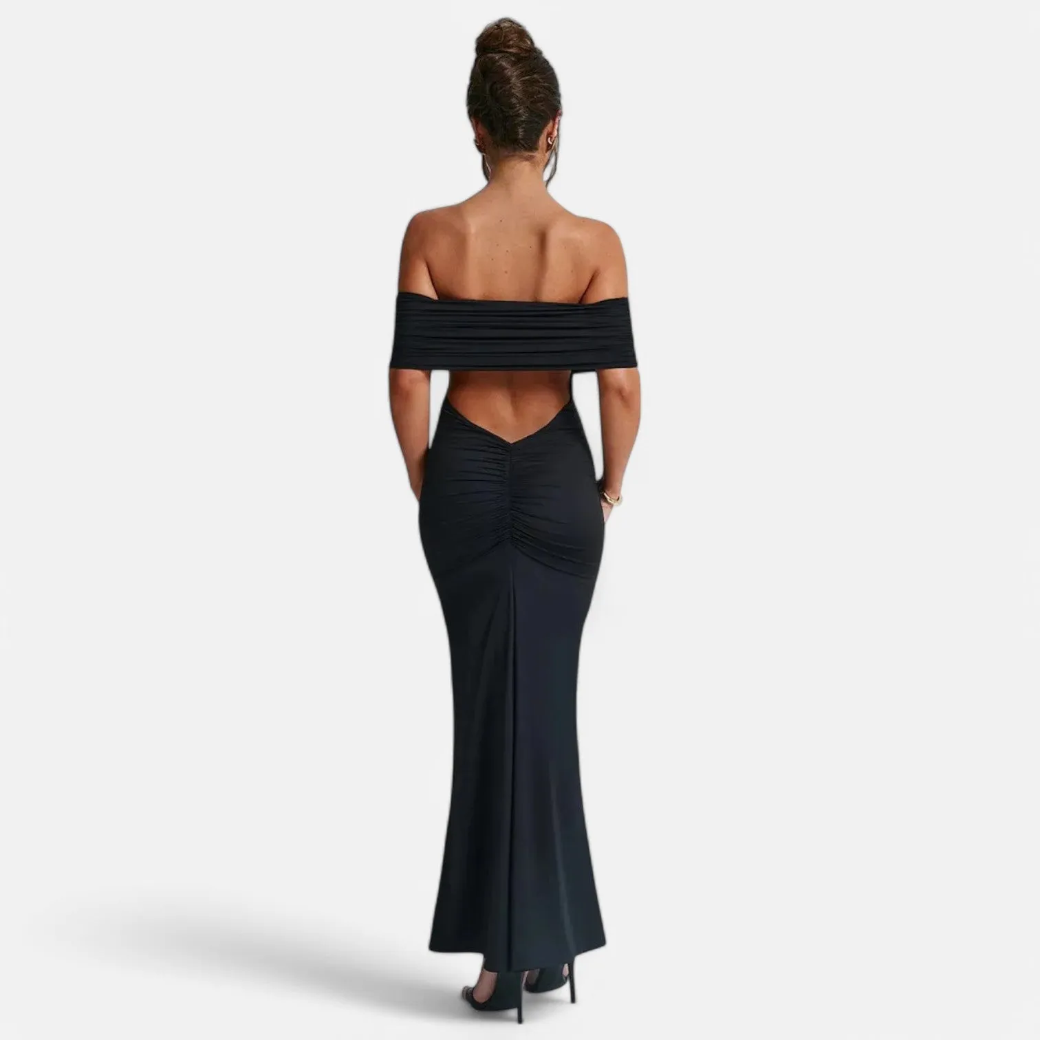 Monacogents | Women's Strapless Backless Maxi Dress