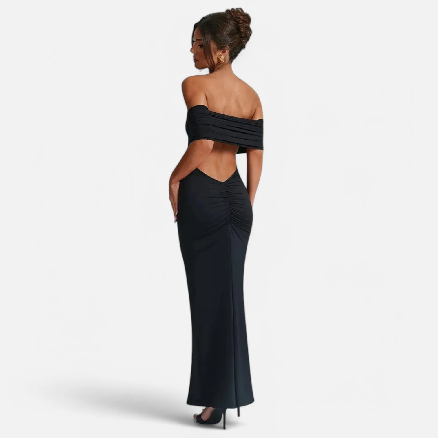 Monacogents | Women's Strapless Backless Maxi Dress