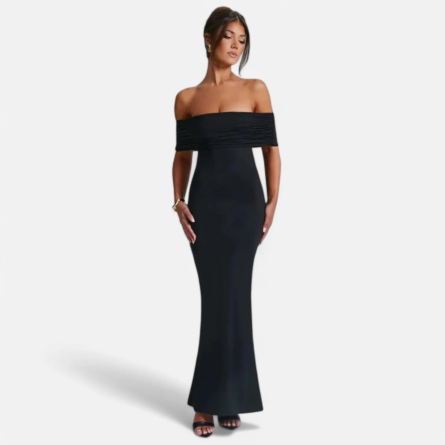 Monacogents | Women's Strapless Backless Maxi Dress