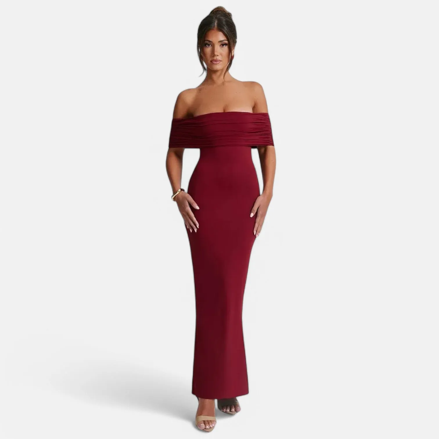 Monacogents | Women's Strapless Backless Maxi Dress