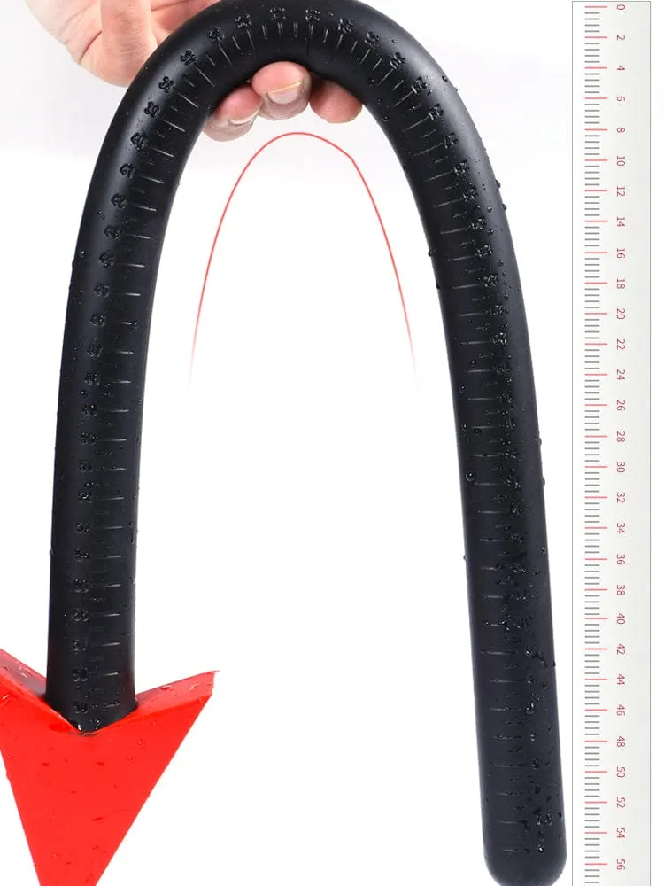 MRIMIN Fantasy 20 Inch Silicone Devil Tail Butt Plug-Long Anal Plug for Anal Trainer and Cosplay with Scale…