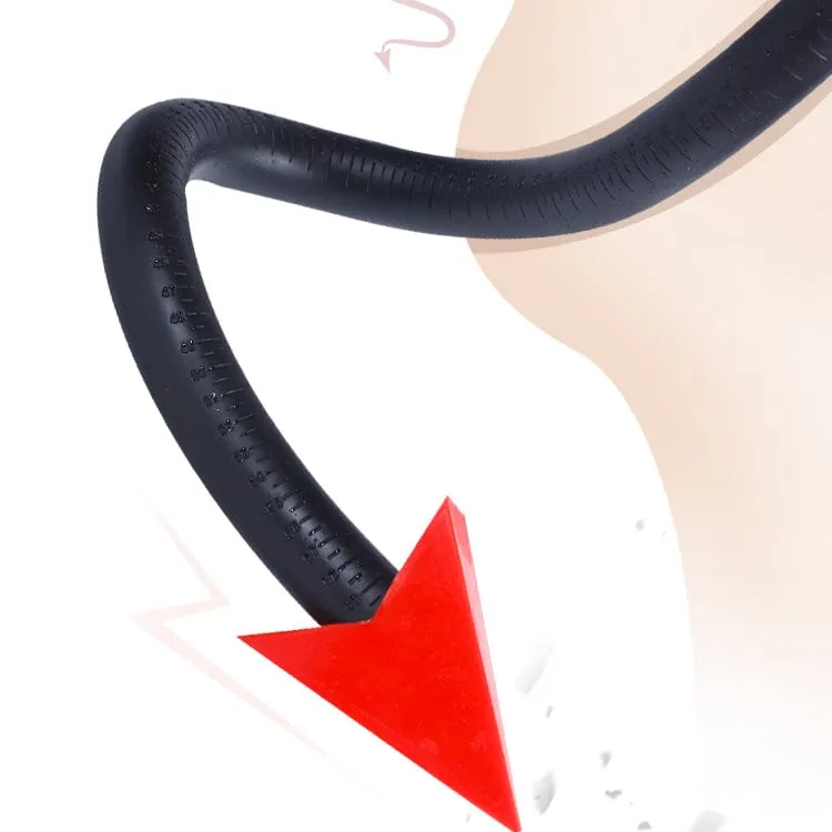MRIMIN Fantasy 20 Inch Silicone Devil Tail Butt Plug-Long Anal Plug for Anal Trainer and Cosplay with Scale…