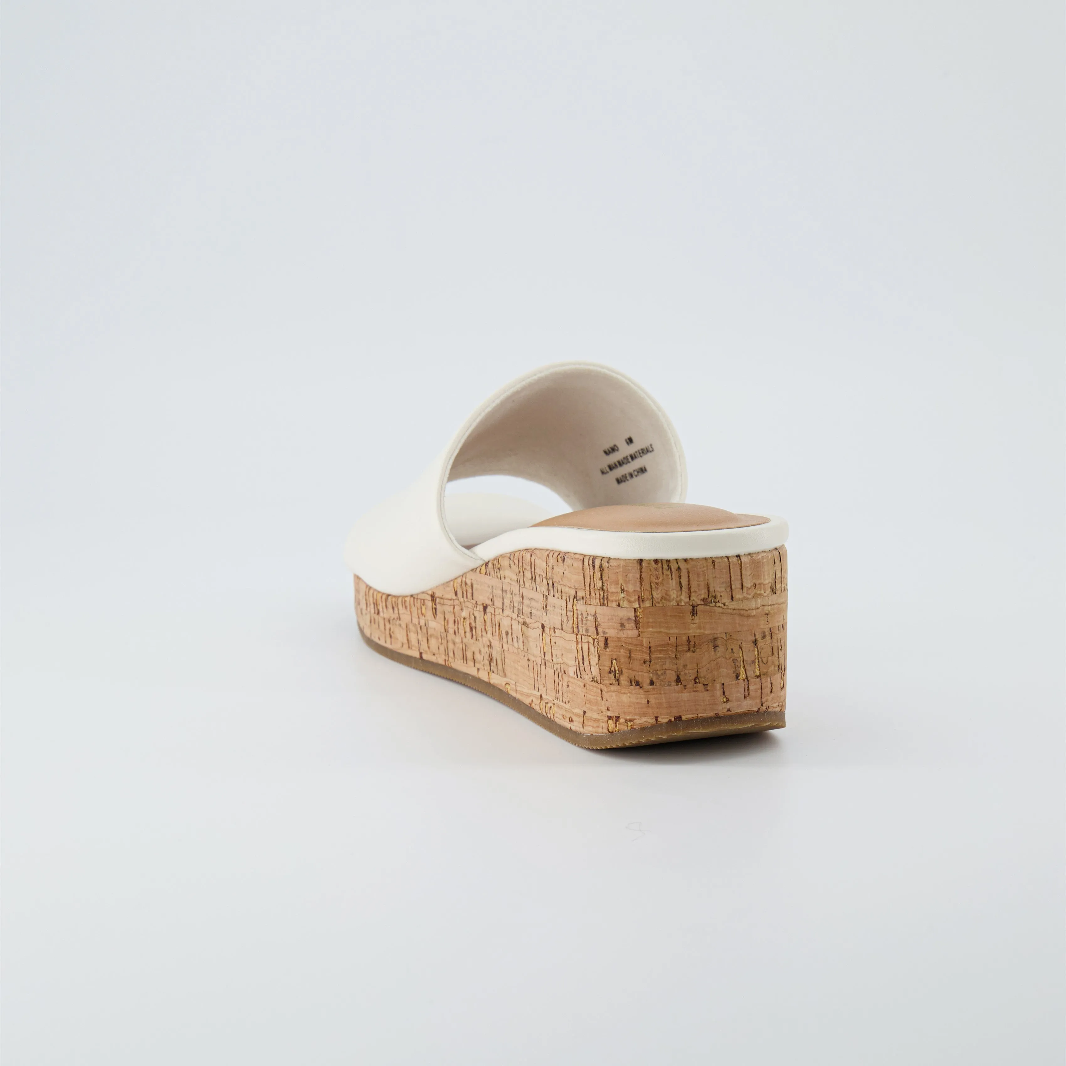 Nano Cork Wedge Sandal