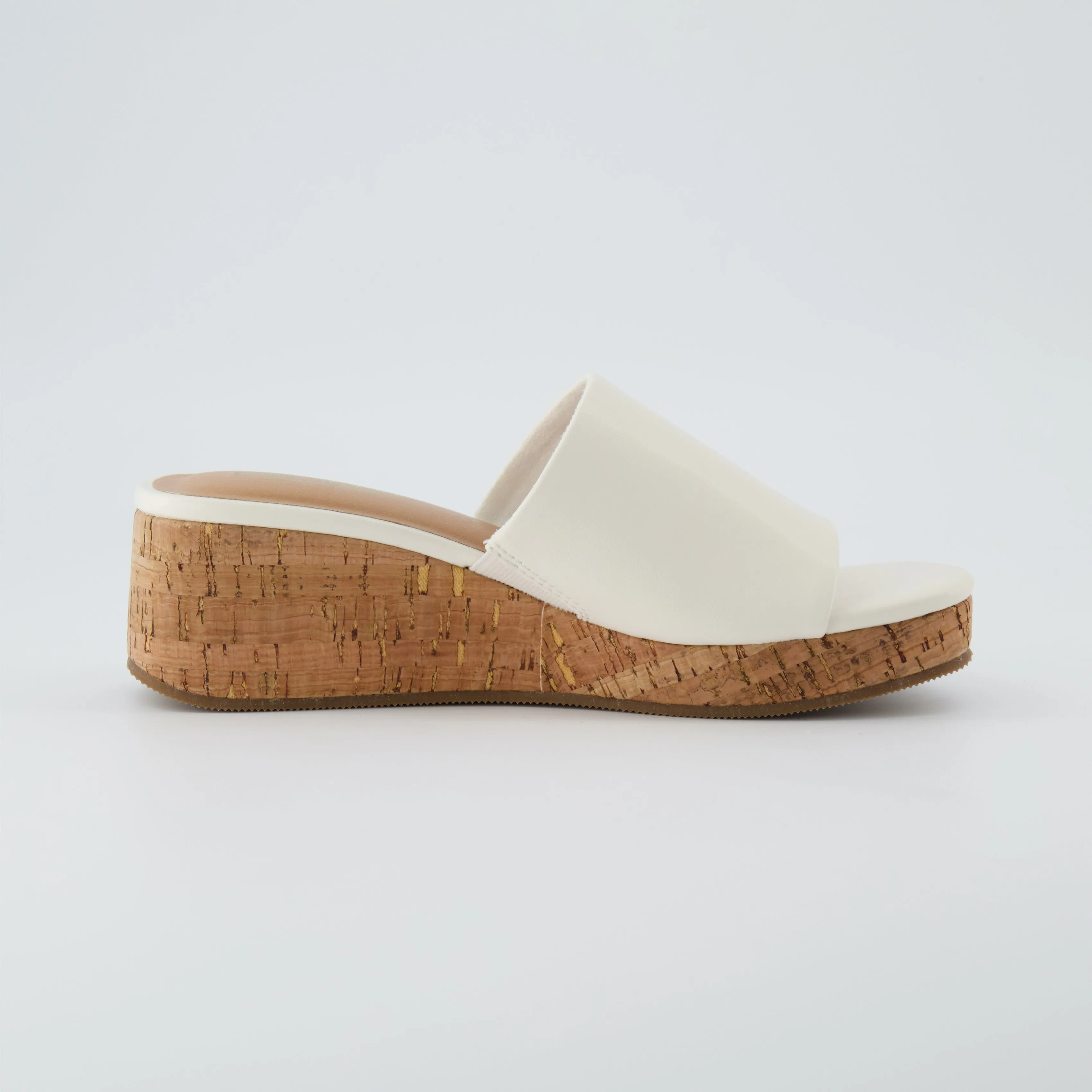 Nano Cork Wedge Sandal