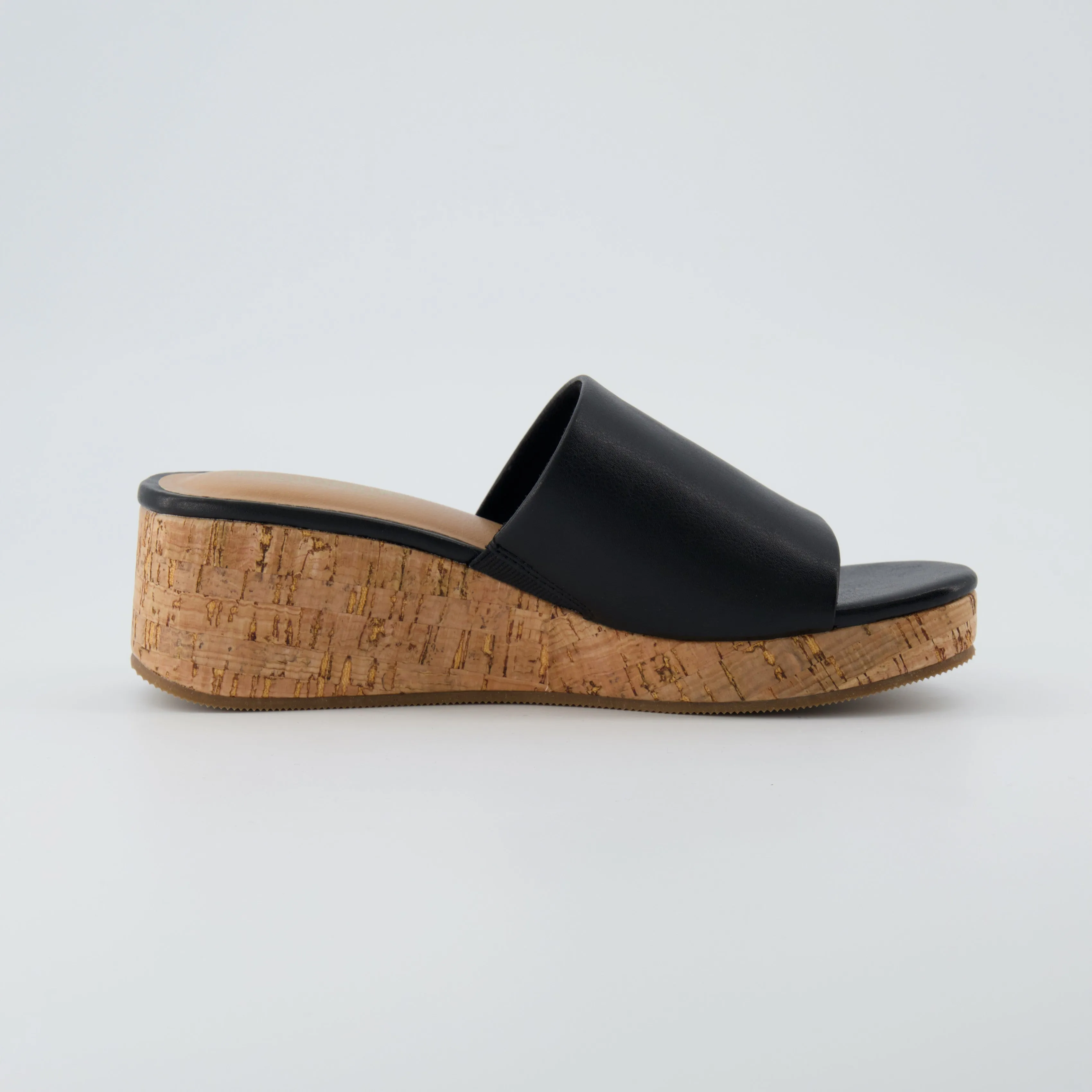 Nano Cork Wedge Sandal