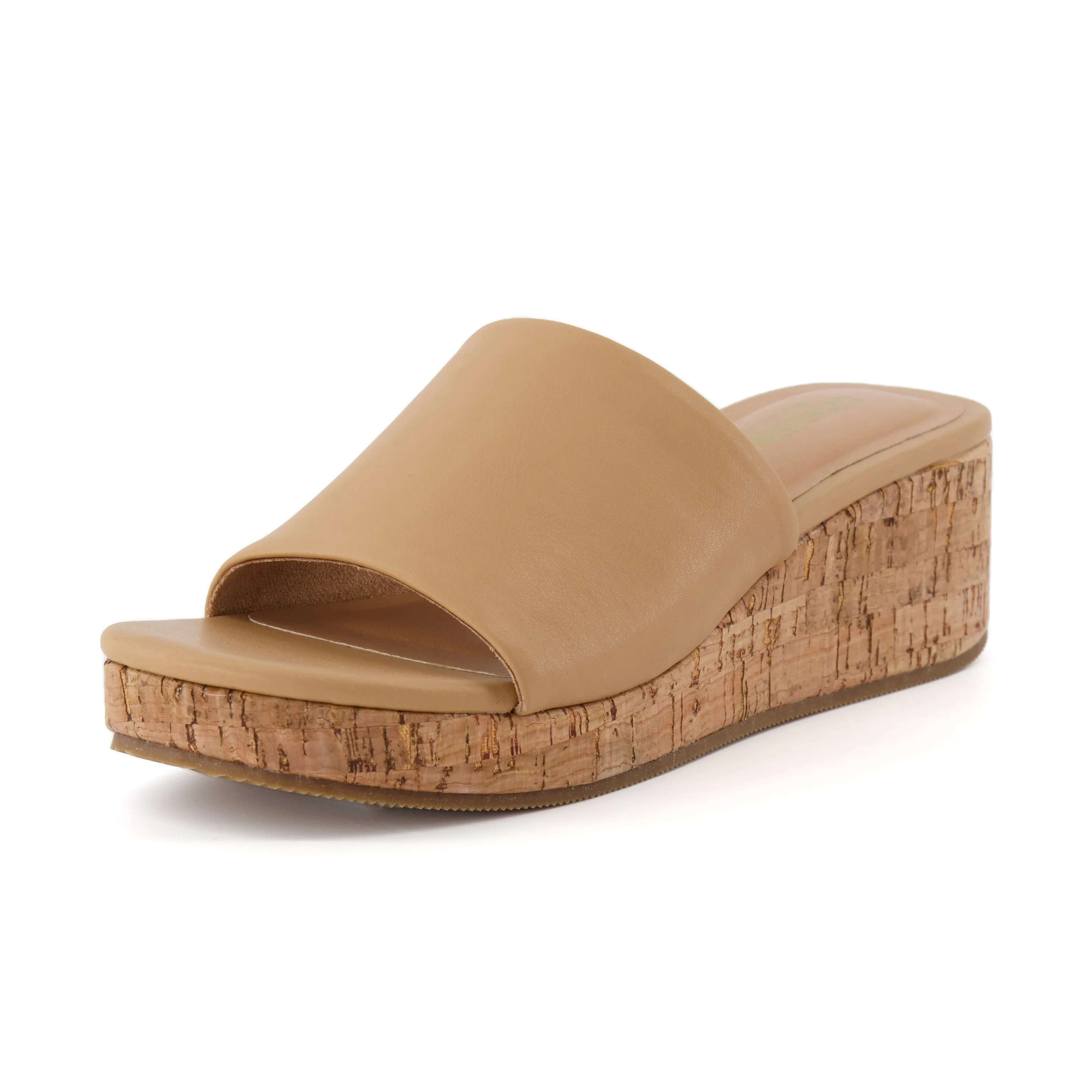 Nano Cork Wedge Sandal