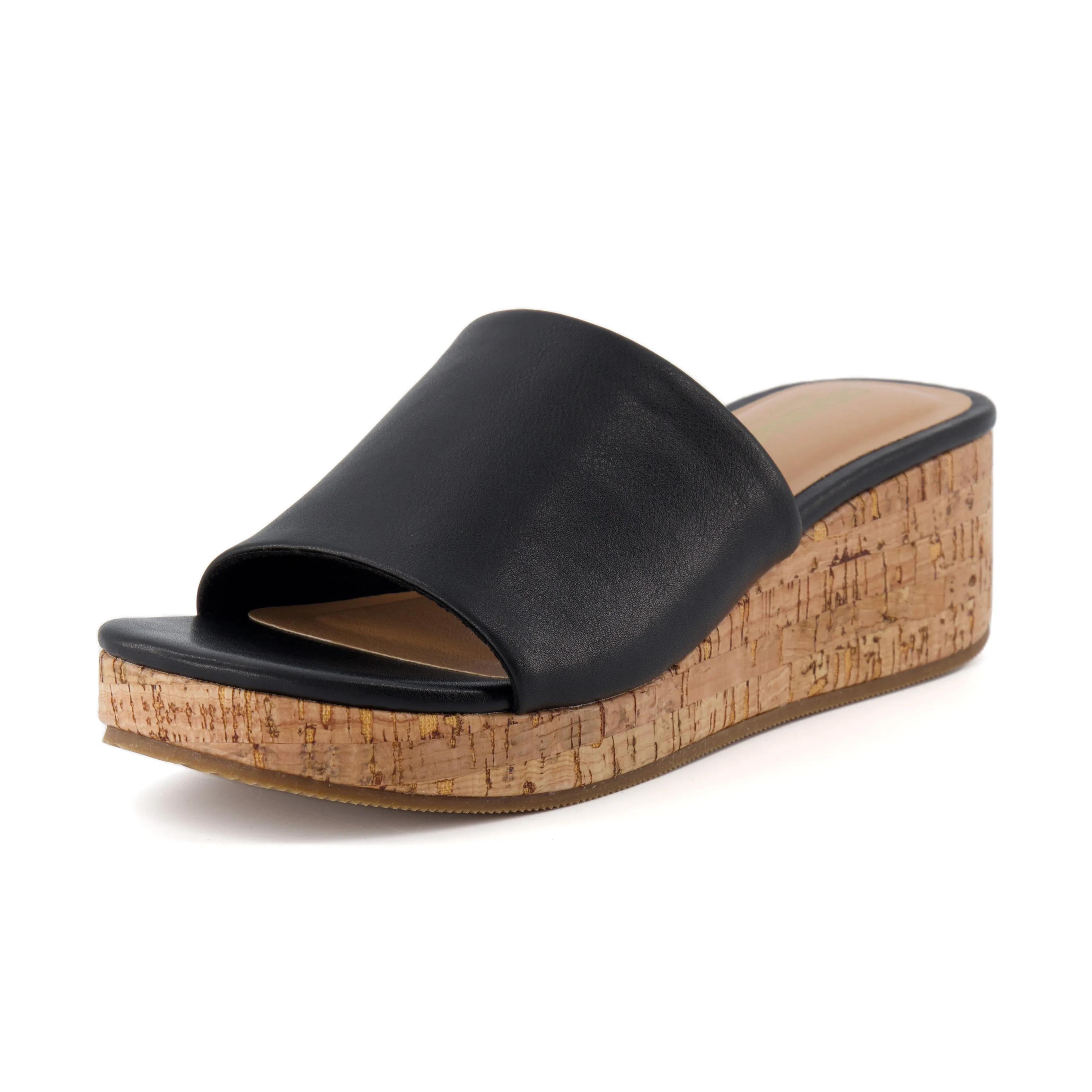 Nano Cork Wedge Sandal