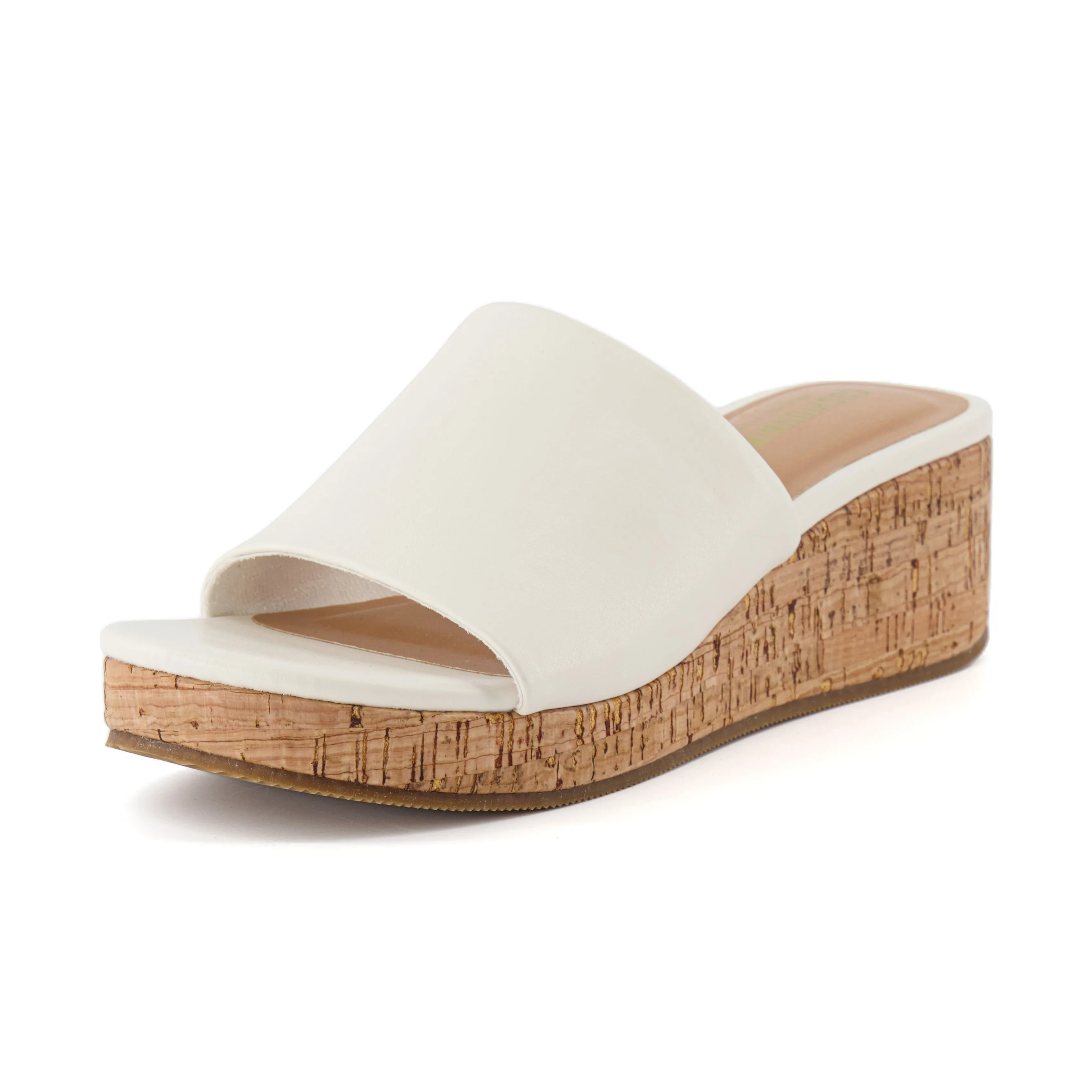 Nano Cork Wedge Sandal