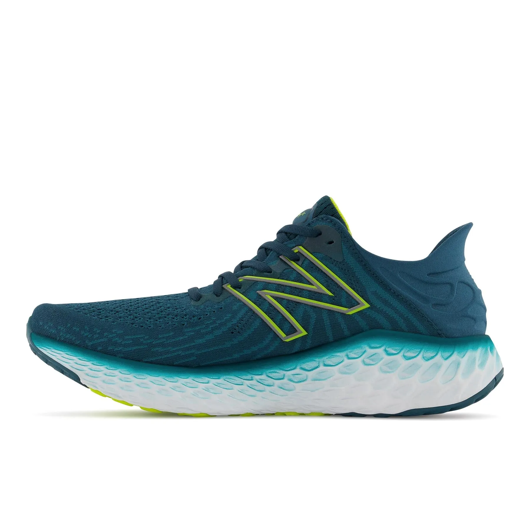 New Balance Men's Fresh Foam 1080 Sneaker Wide Fit Shoes in Yellow in size UK5.5 to UK19.5