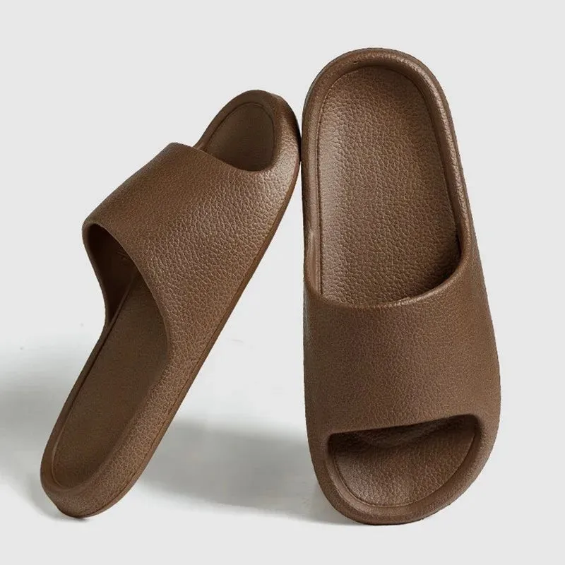 New Women Slipper Cloud Slippers For Men Flip Flops Beach Sandals Bathroom Non-Slip Slides Men Women Slippers Indoor House Shoes