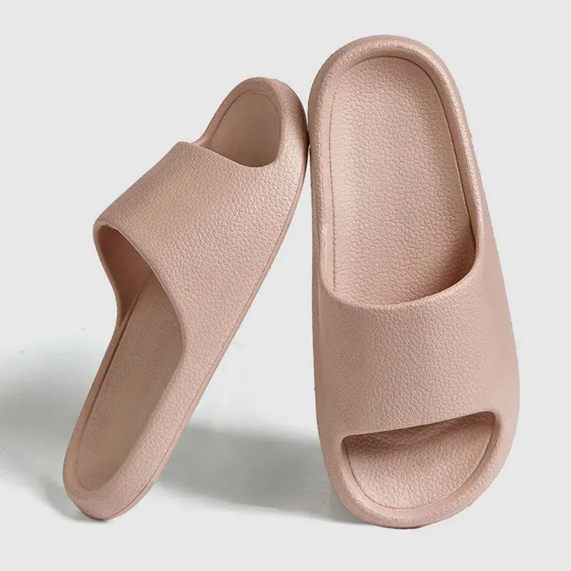 New Women Slipper Cloud Slippers For Men Flip Flops Beach Sandals Bathroom Non-Slip Slides Men Women Slippers Indoor House Shoes