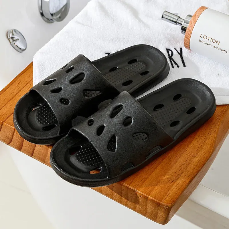 New Women Slipper Cloud Slippers For Men Flip Flops Beach Sandals Bathroom Non-Slip Slides Men Women Slippers Indoor House Shoes