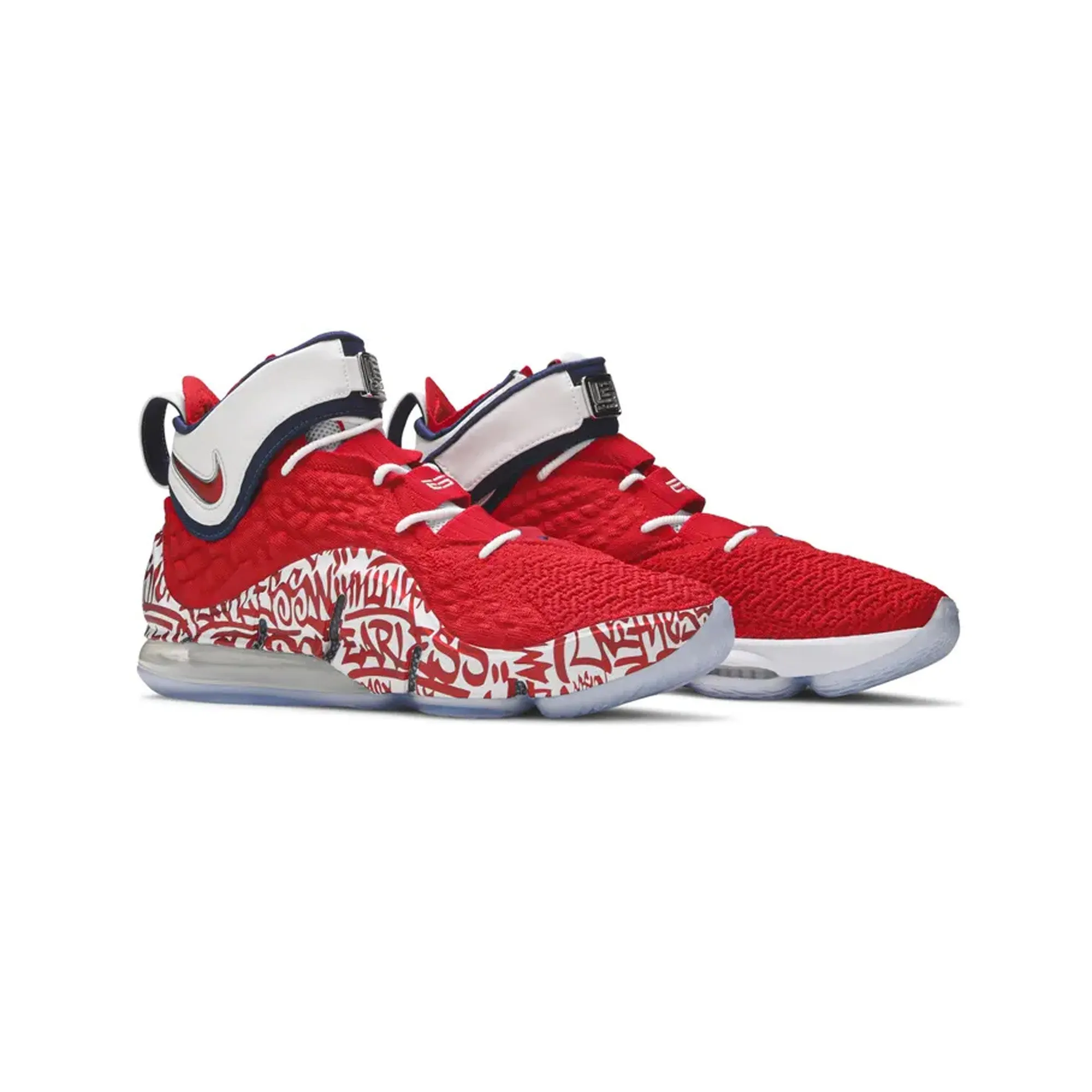 Nike LeBron 17 'Graffiti Remix Red' (2020)