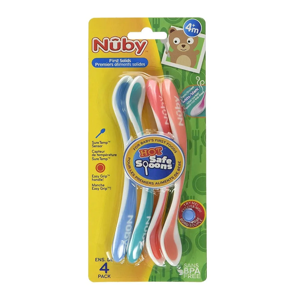 Nuby Hot Safe™ Spoons (4 Pack)