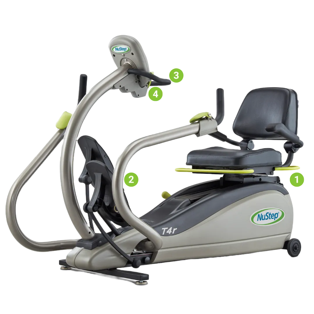 Nustep T4R Recumbent Cross Trainer Ellitpical
