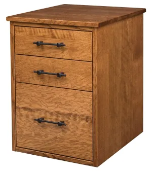 Oasis- Amish Solid Wood File Cabinet