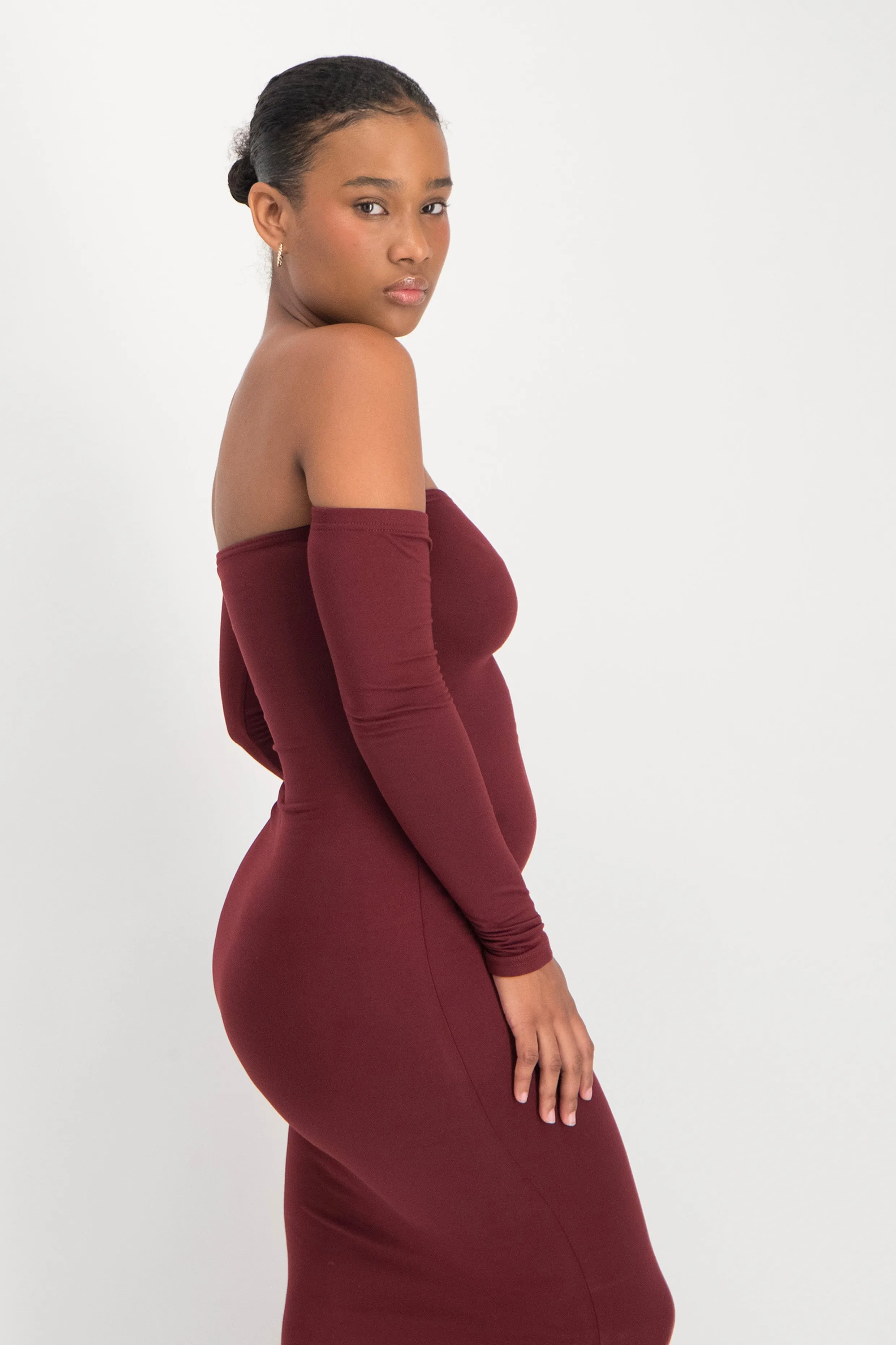 Off Shoulder Lounge Maxi Dress