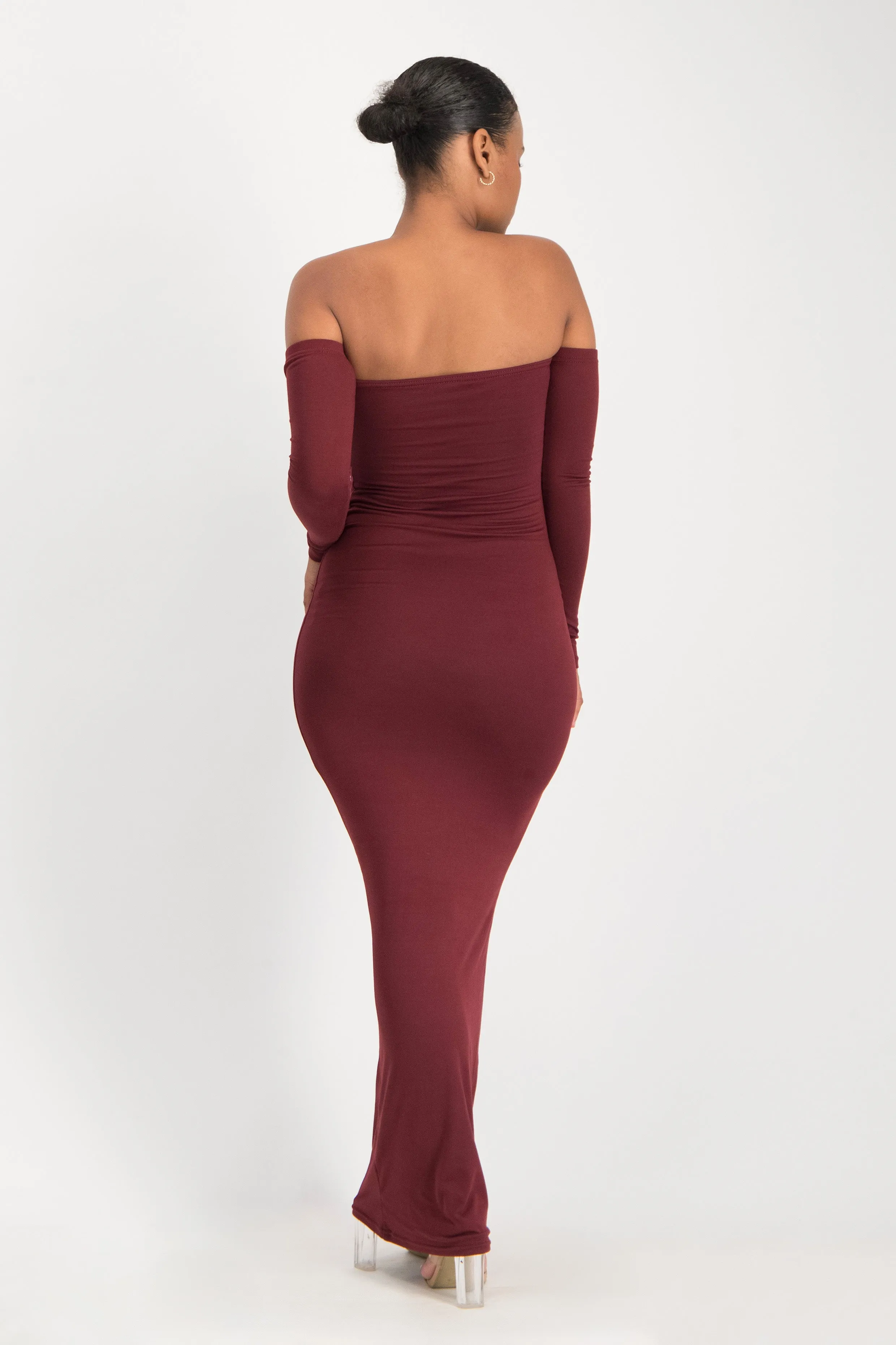 Off Shoulder Lounge Maxi Dress