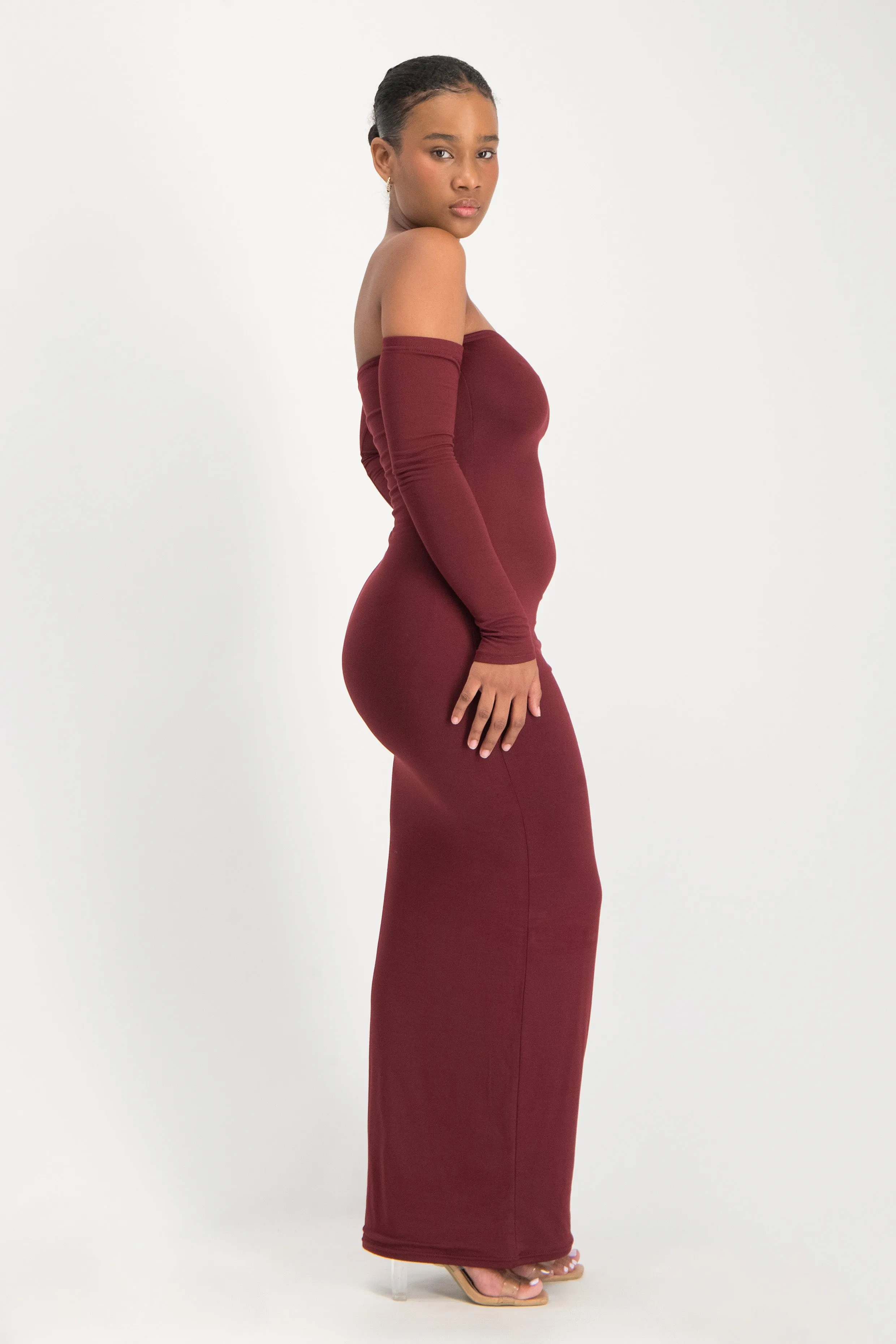 Off Shoulder Lounge Maxi Dress