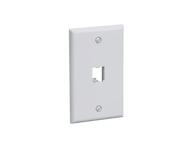 Panduit Cfp1 Iw Placa Frontal Serie Clasica 1 Modulo Mini Com Blanco