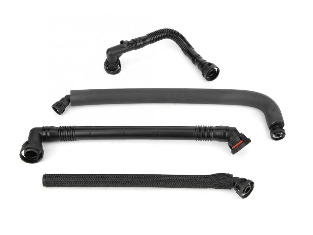 PCV Crankcase Vent Velve & Breather Hose Set Fits BMW 3 5 7 Series E46 E39 E60