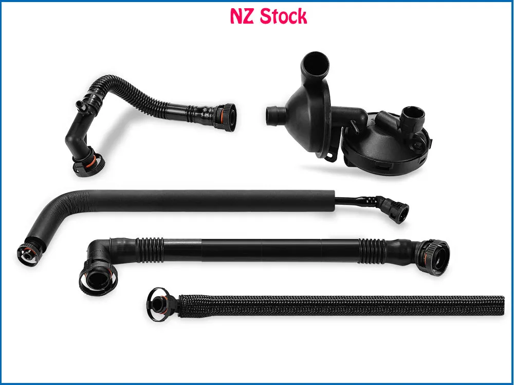 PCV Crankcase Vent Velve & Breather Hose Set Fits BMW 3 5 7 Series E46 E39 E60