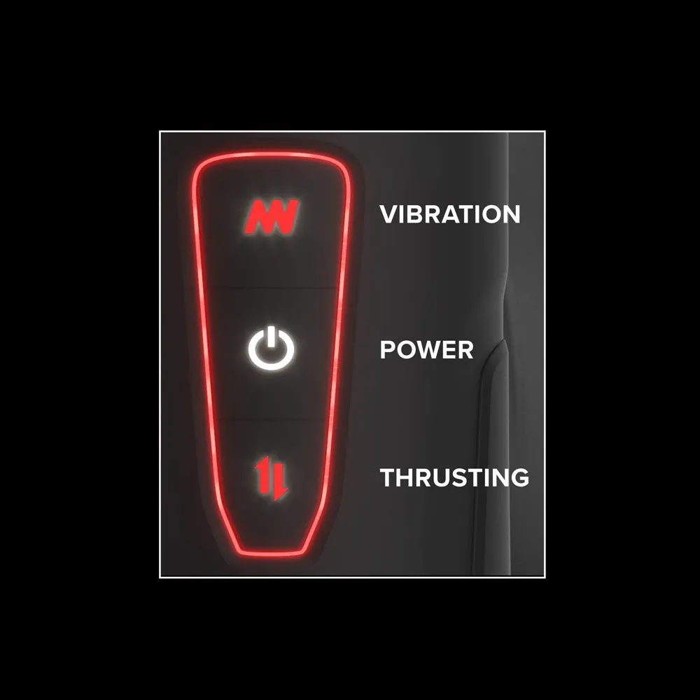 PDX Elite Milk Me Hotter - Thrusting Heating Auto Stroker