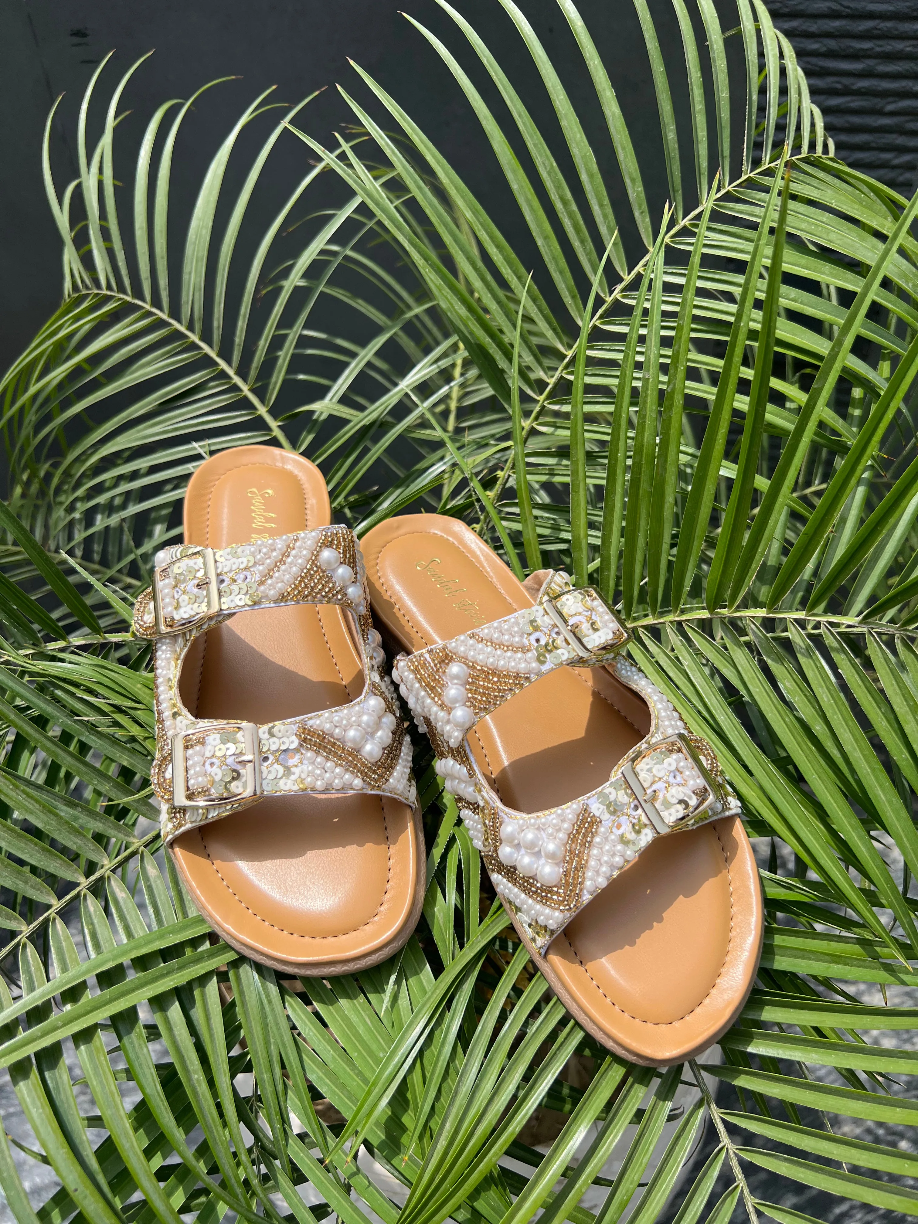 Pearl Luxe Comfort Slides