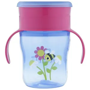 Philips Avent Cup Cup With Non-Drip Valve And Quick Flow 260 Ml Training Handles