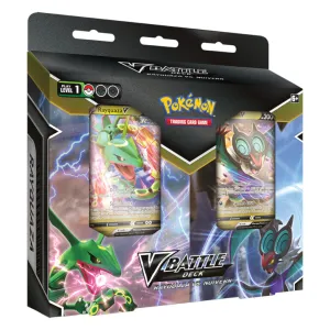 Pokemon TCG: Rayquaza V vs Noivern V Battle Deck Bundle