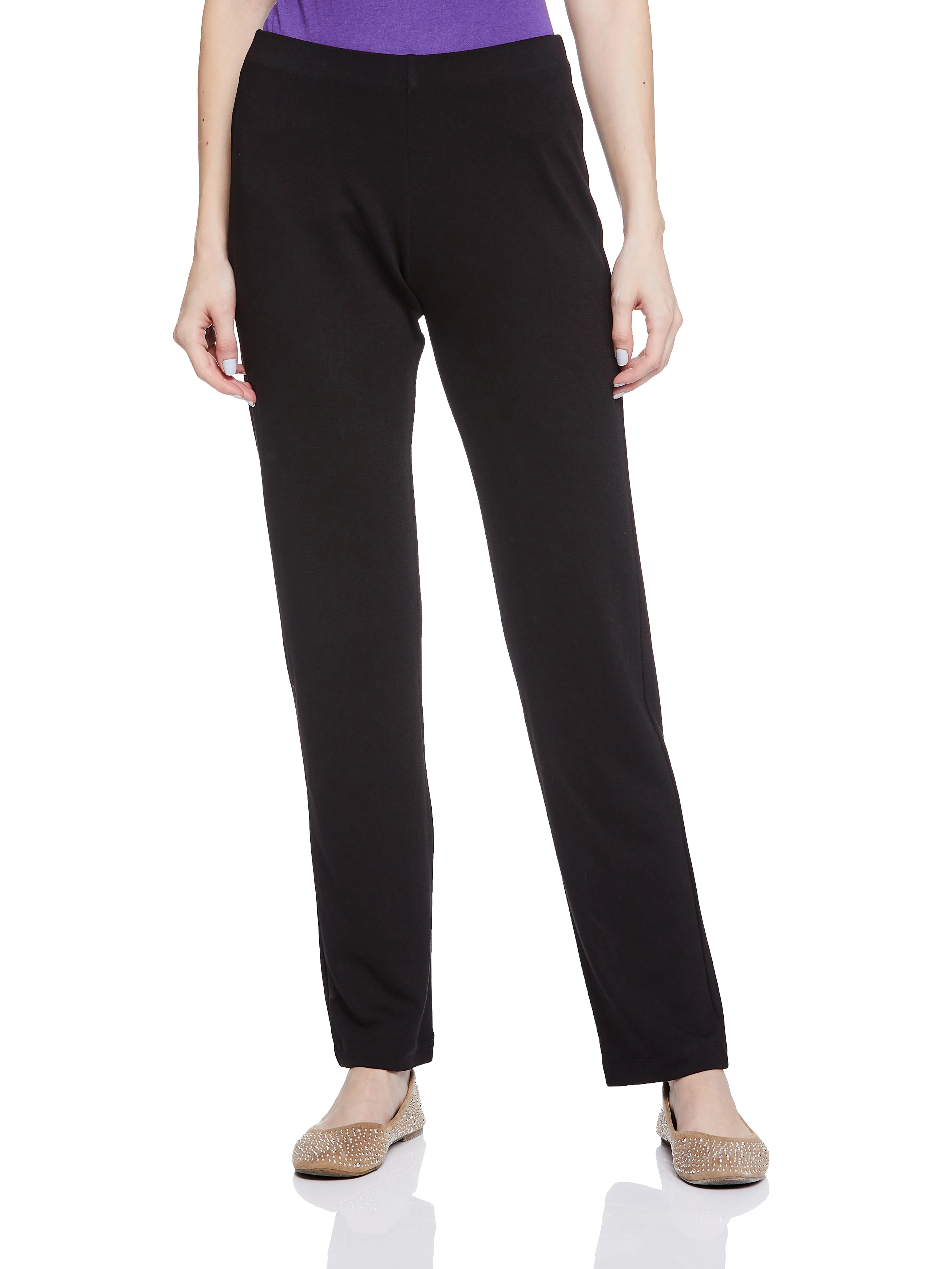 PONTE STRAIGHT PANT (Navy)