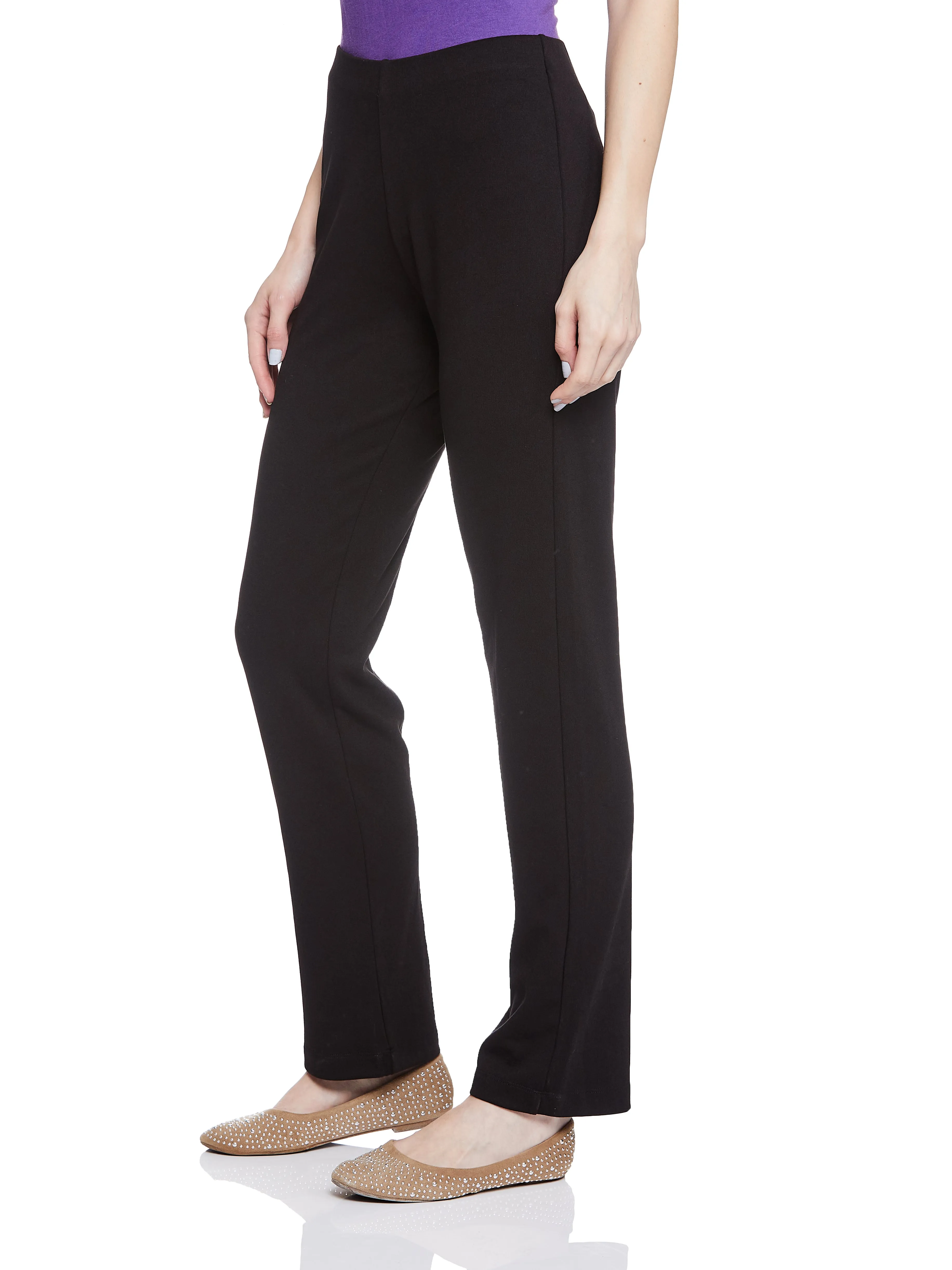 PONTE STRAIGHT PANT (Navy)